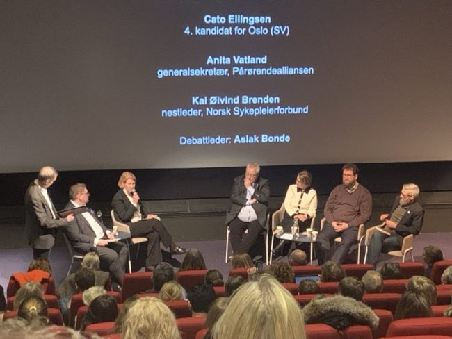 Paneldebatt ved helsepolitisk barometer mars 2025