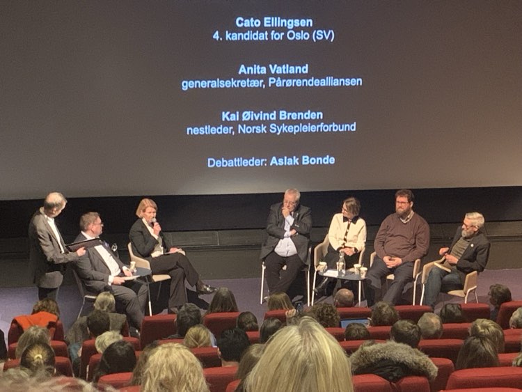 Paneldebatt ved helsepolitisk barometer mars 2025